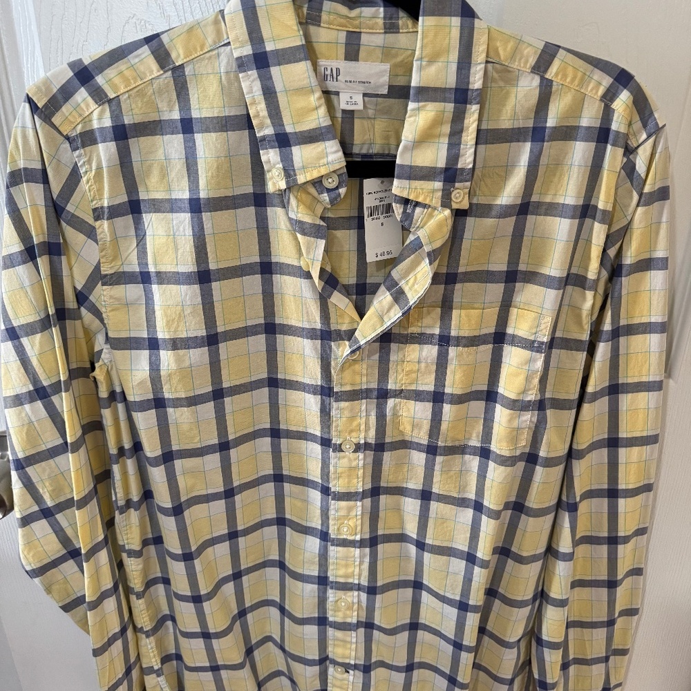 Gap | Men’s Plaid Shirt (Small) BNWT